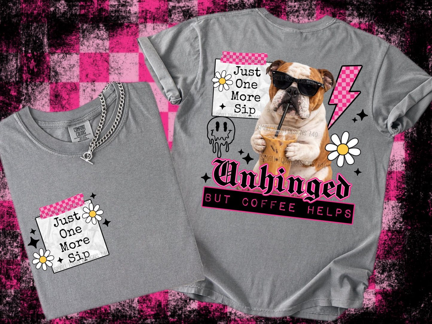 Unhinged But Coffee Helps BullDog
