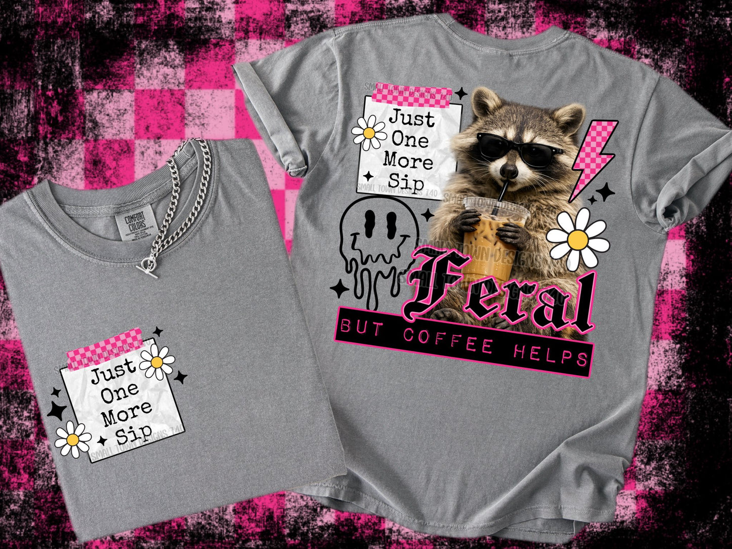 Feral But Coffee Helps Raccoon