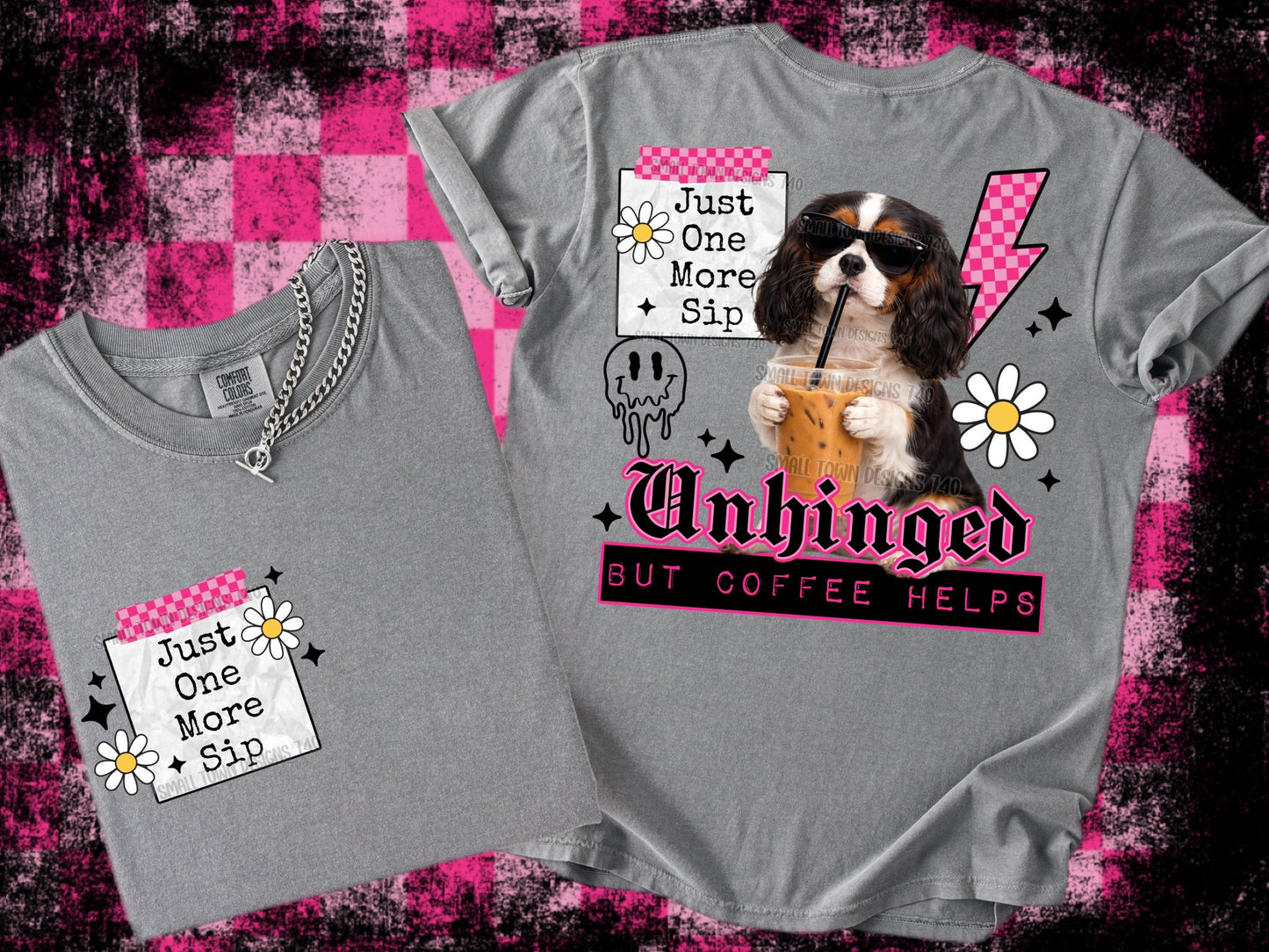 Unhinged But Coffee Helps Spaniel
