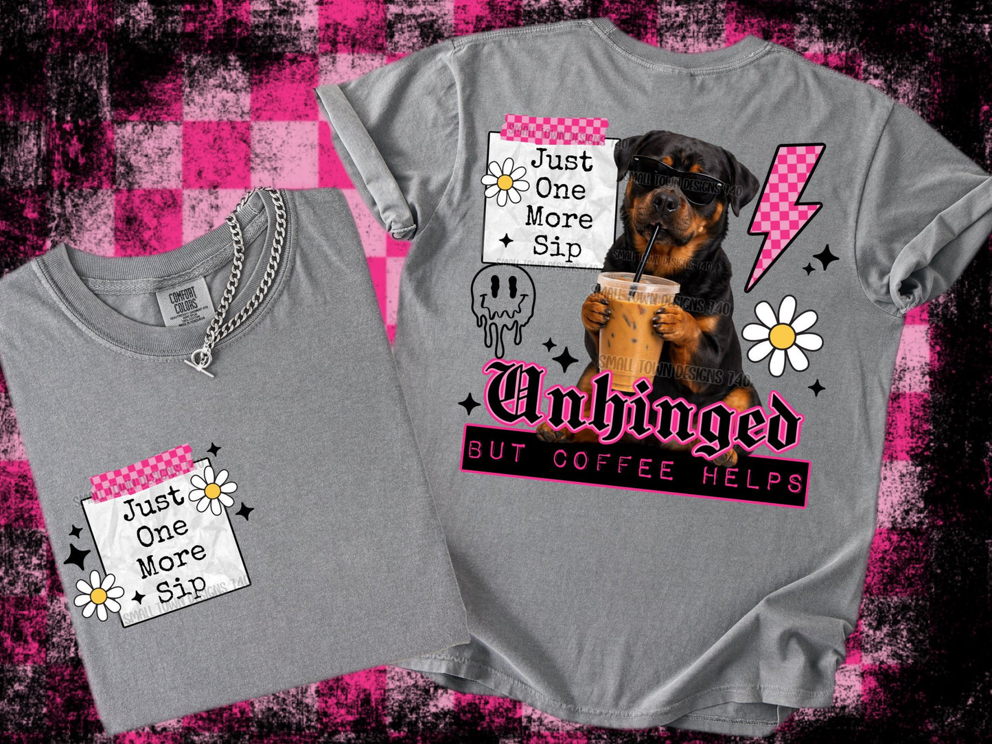 Unhinged But Coffee Helps Rottie