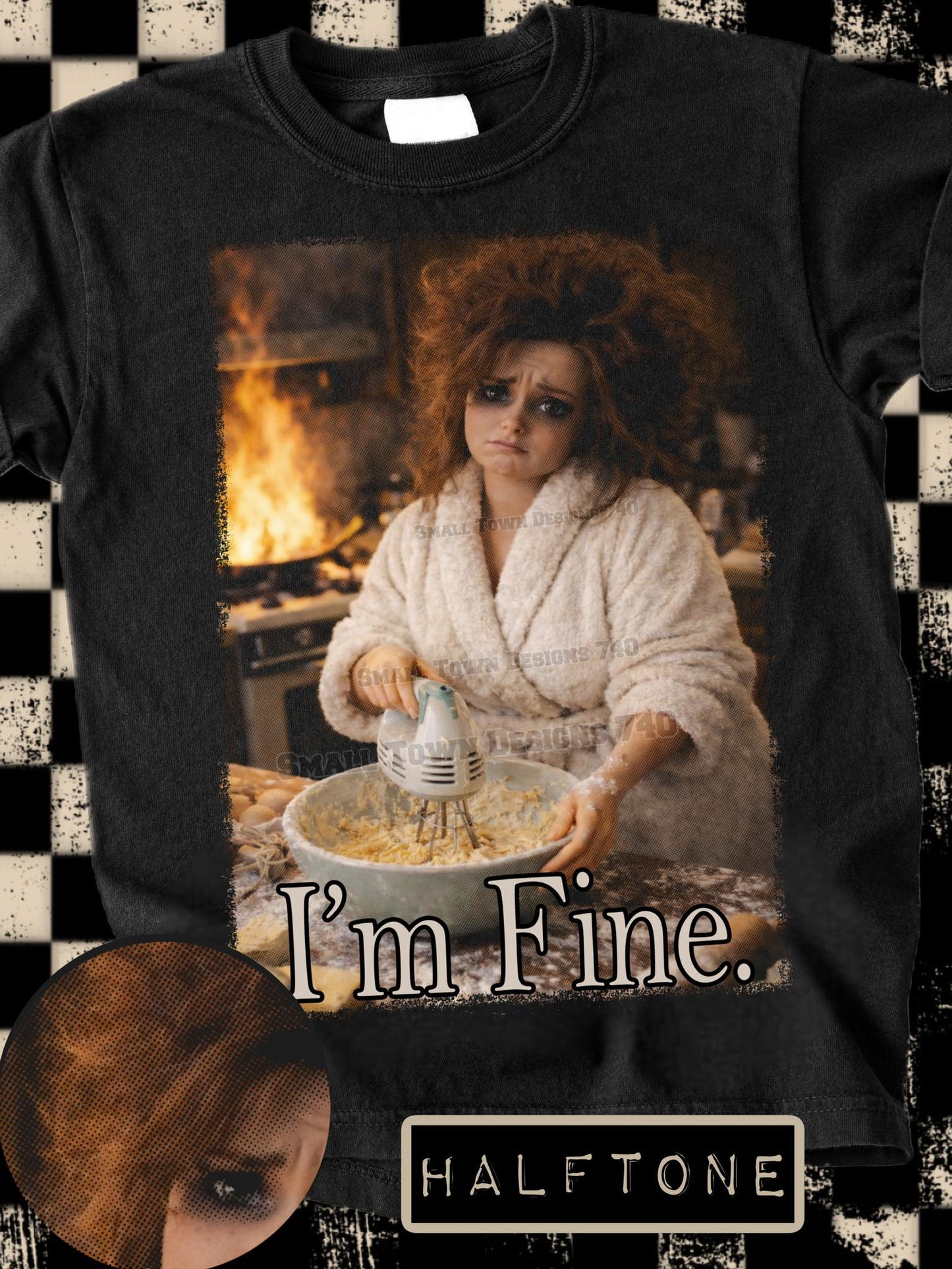 I'm Fine Baking Brunette
