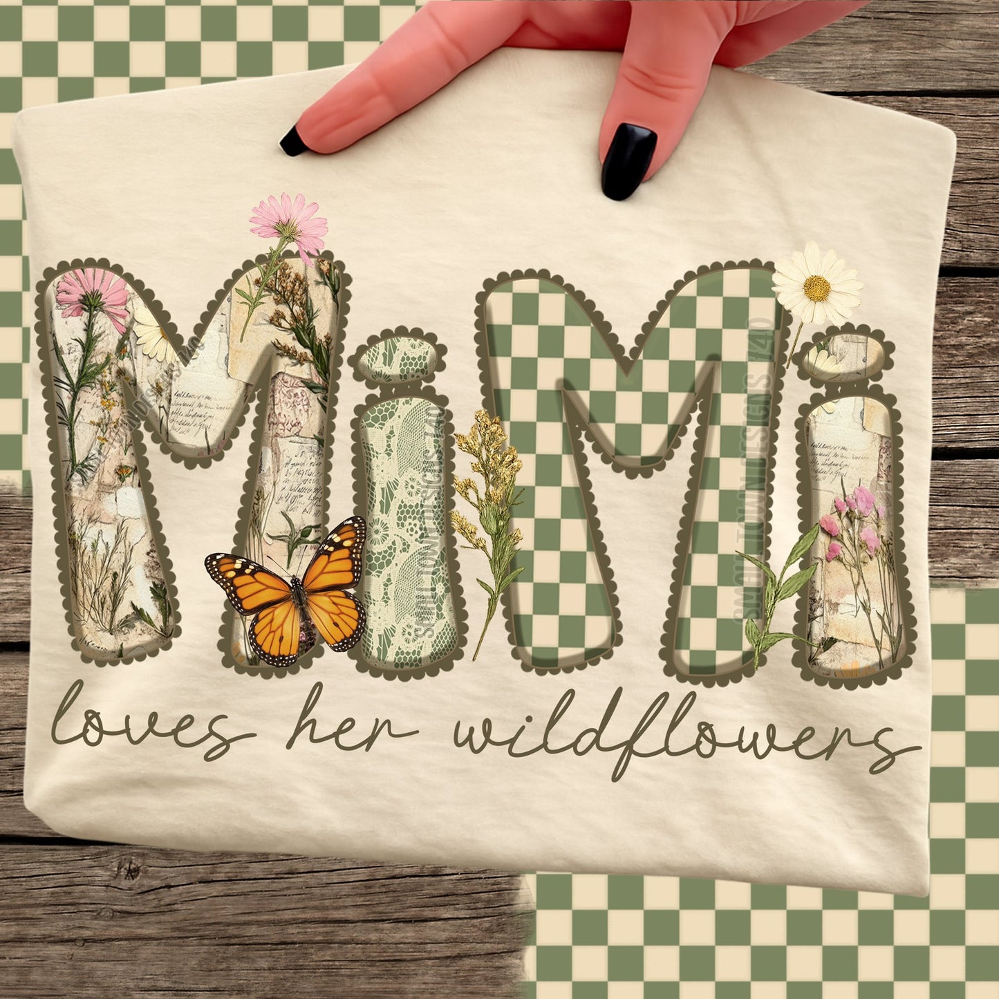 Mimi Loves Her Wildflowers