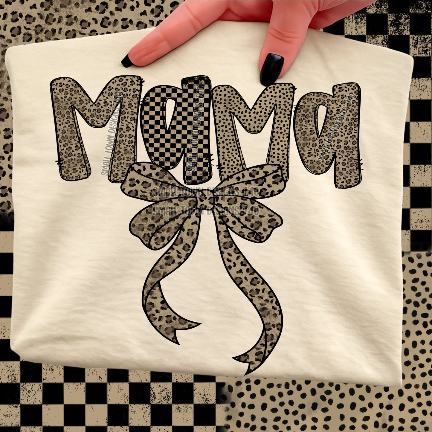 Mama Leopard Bow