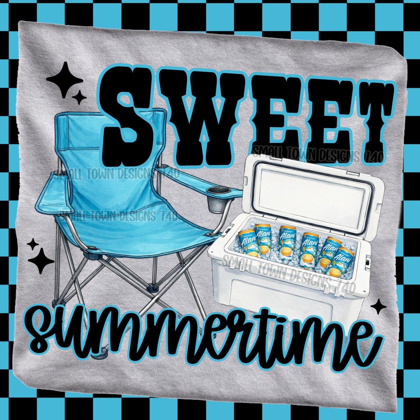 Sweet Summertime Blue