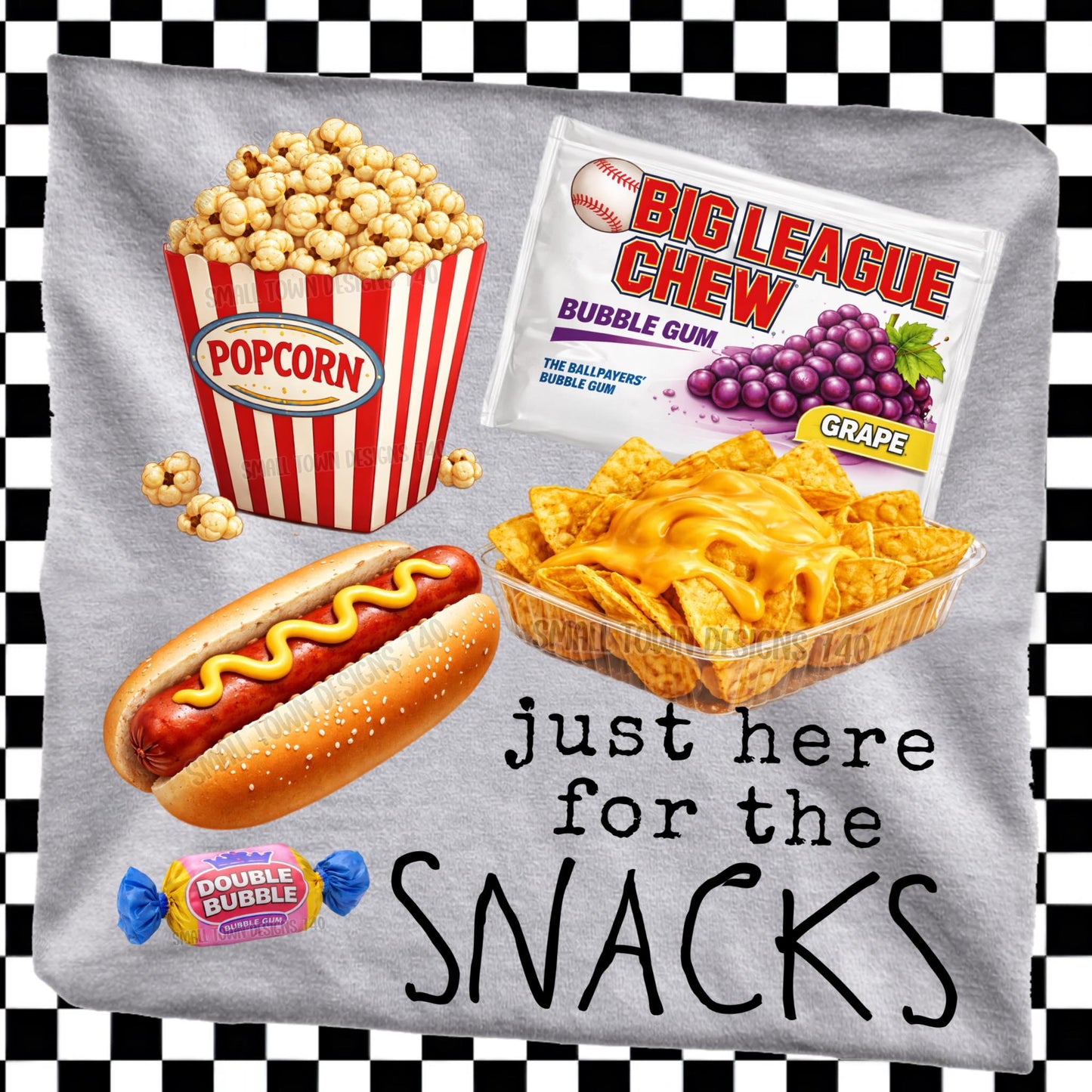 Just Here For The Snacks