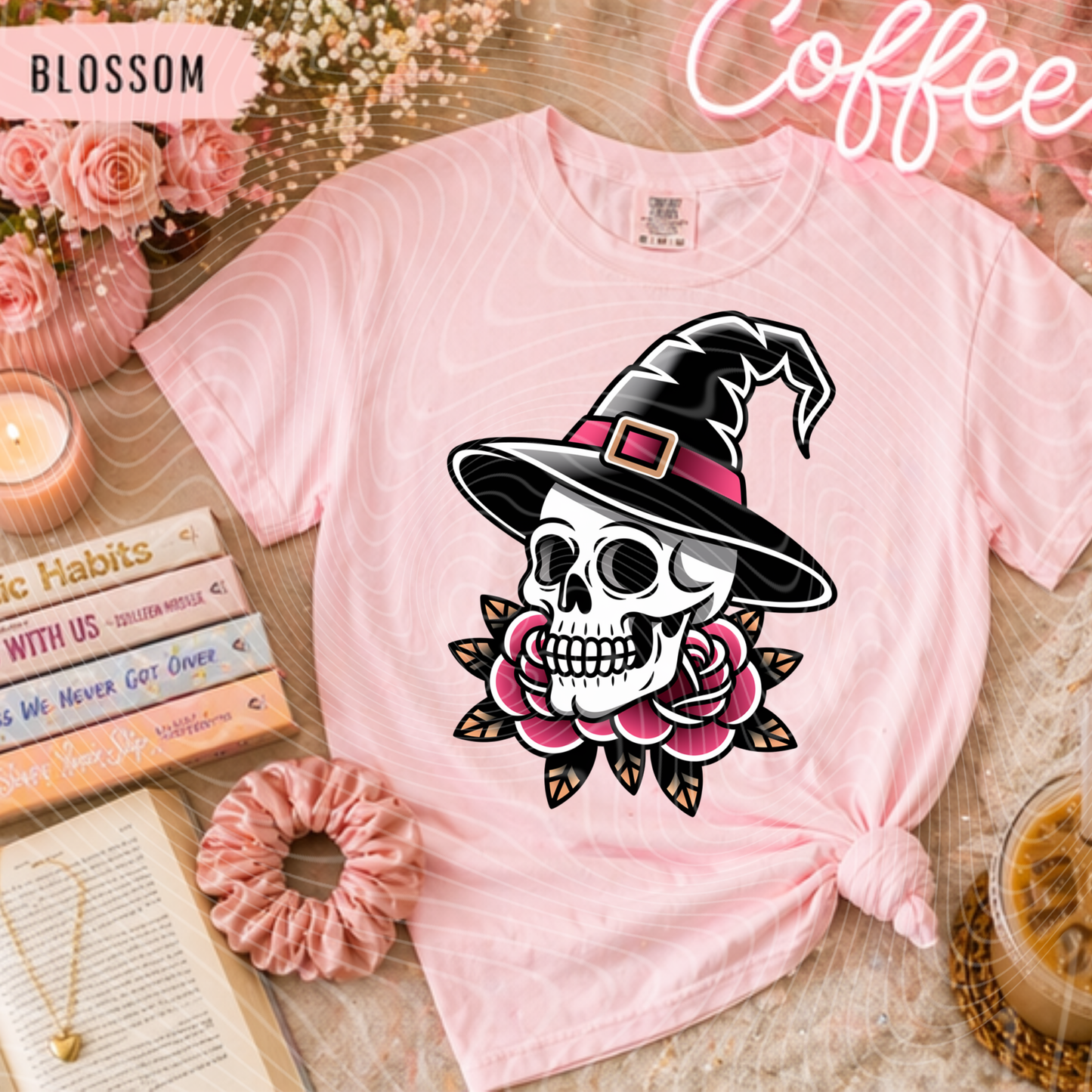 Retro Skeleton Witch