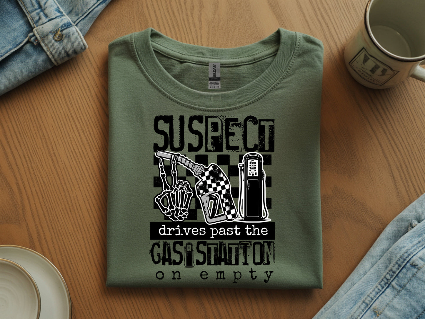 Suspect Drives Past The Station