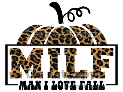 MILF (Man, I Love Fall) Leopard