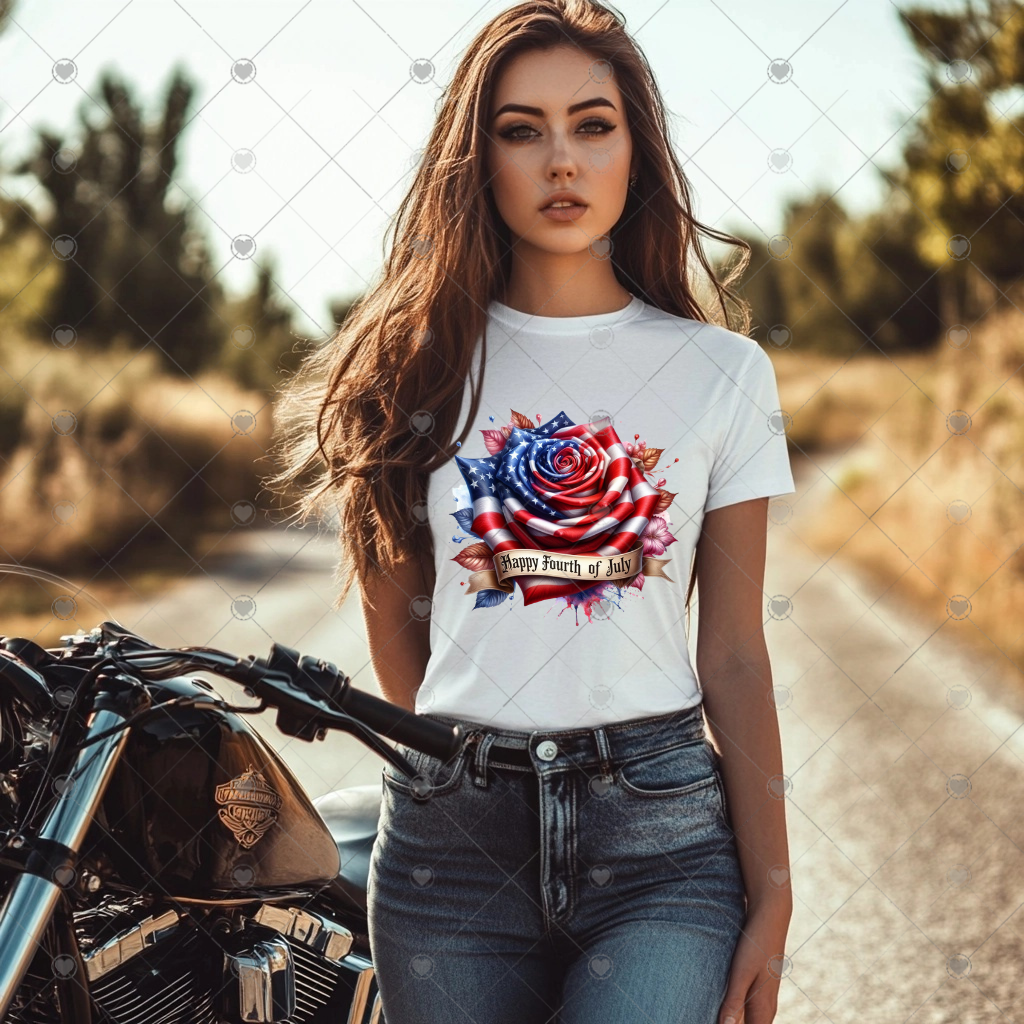 4th of July Rose