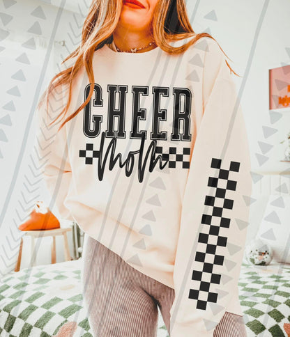Cheer Mom Checkered