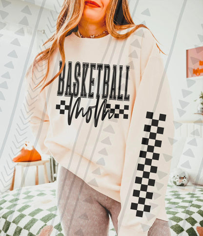 Basketball Mom Checkered