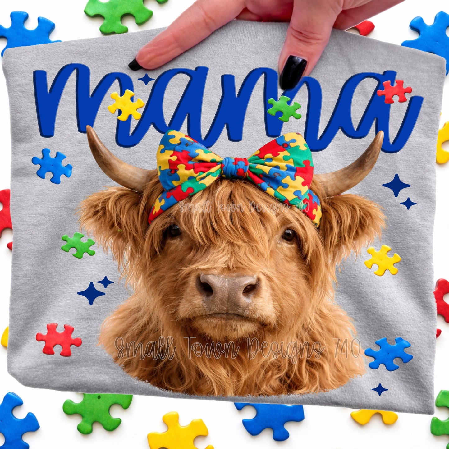 Highland Cow Mama