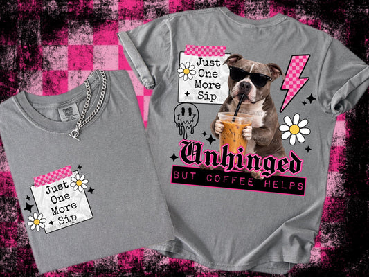Unhinged But Coffee Helps Pitbull