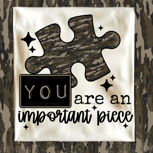 You Are An Important Piece (Camo)