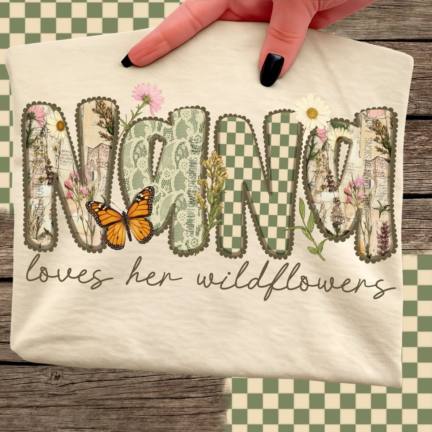 Nana Loves Her Wildflowers