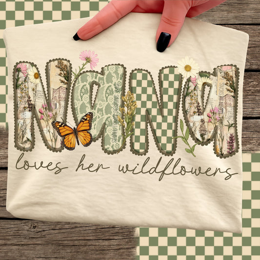 Nana Loves Her Wildflowers