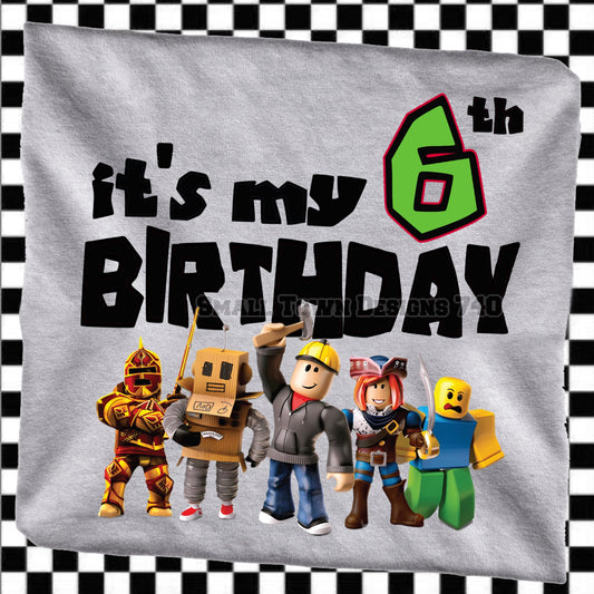 6th Birthday Video Game