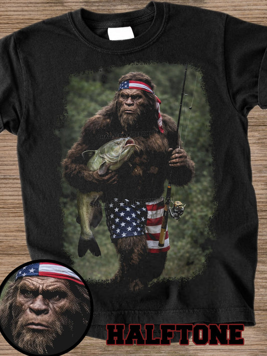 Bigfoot Fishing