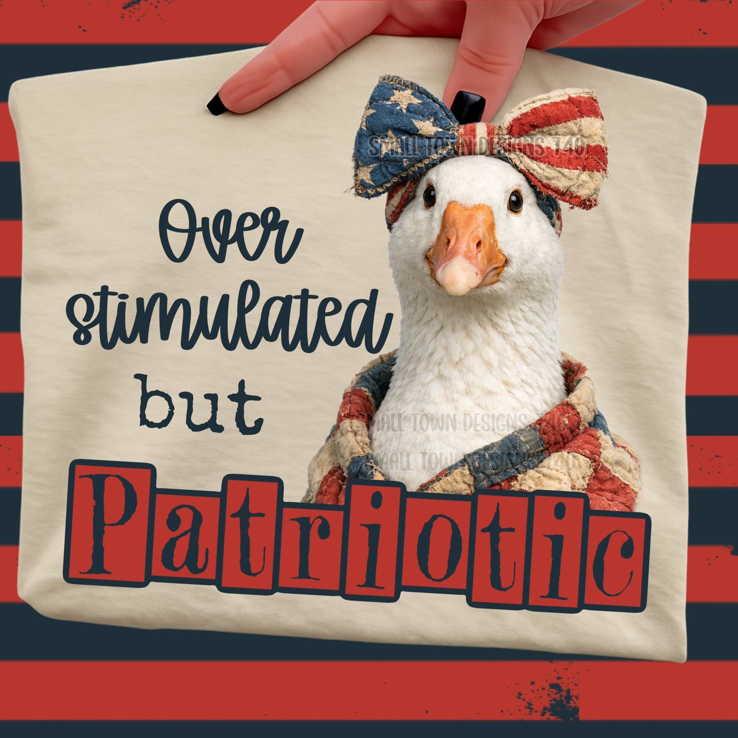 Overstimulated But Patriotic