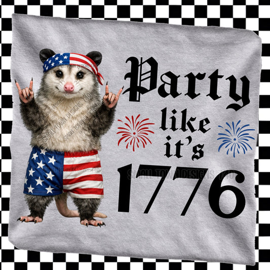 Party Like It's 1776 Possum