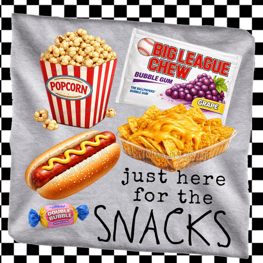 Just Here For The Snacks