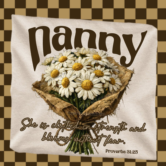 Nanny Clothed In Strength