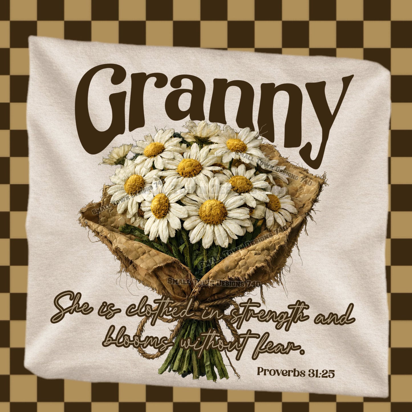 Granny Clothed In Strength