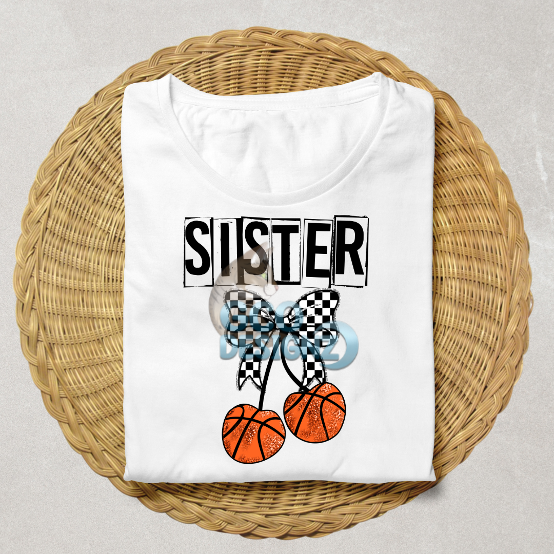 Basketball Cherries Sister