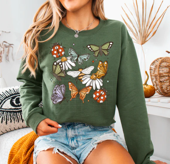 Butterflies, Bees & Ladybugs