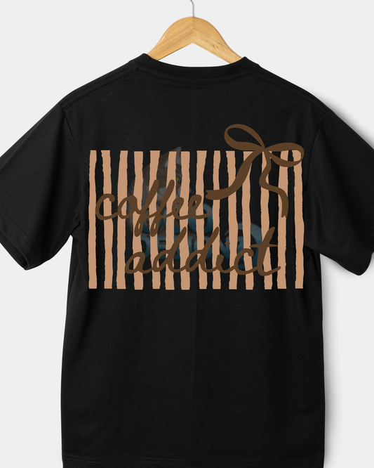Coffee Addict Striped
