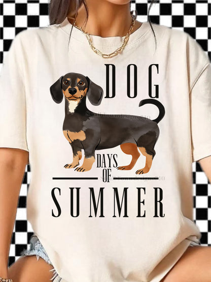 Dog Days Of Summer-Dachsaund