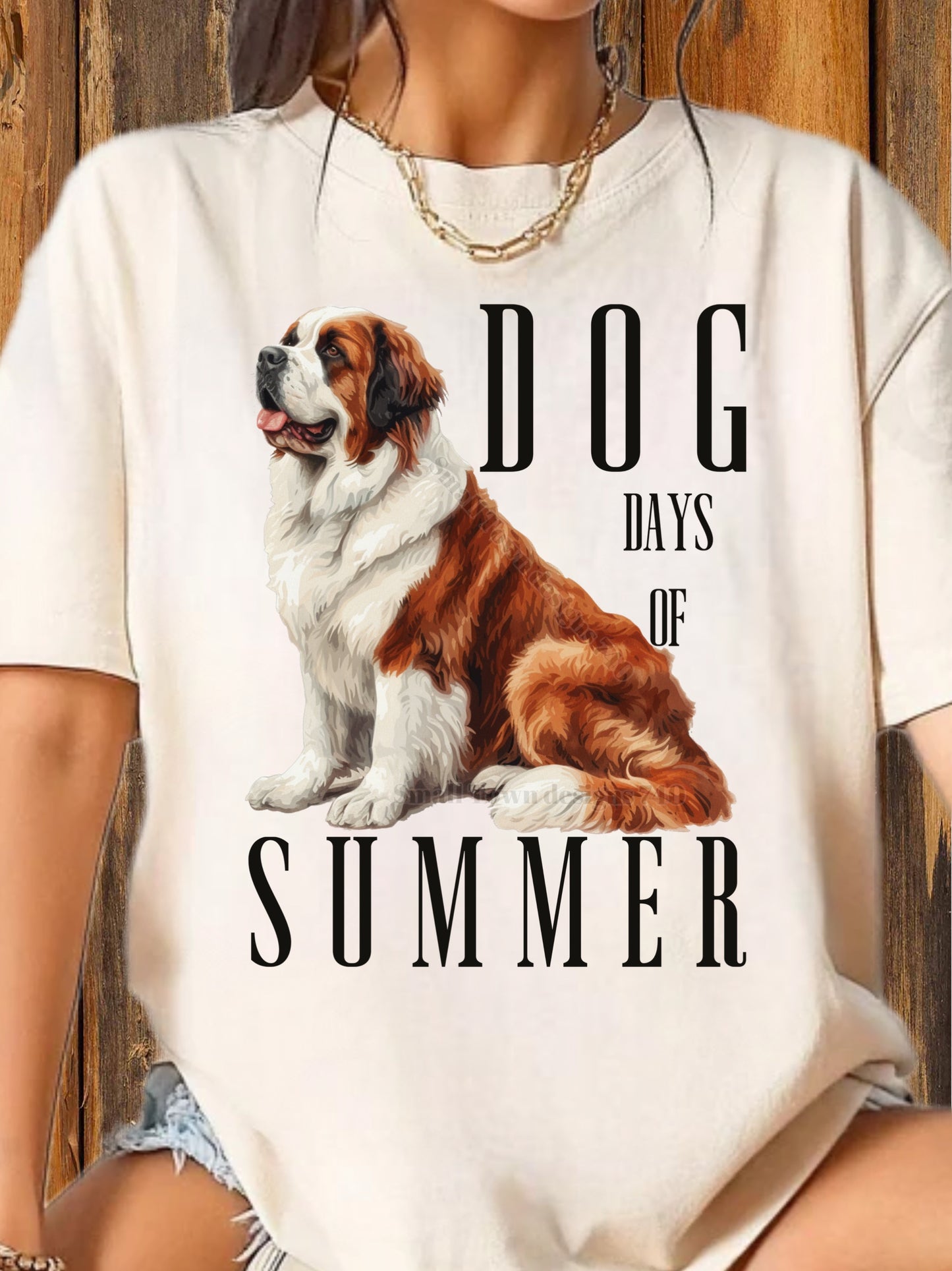Dog Days Of Summer-St Bernard