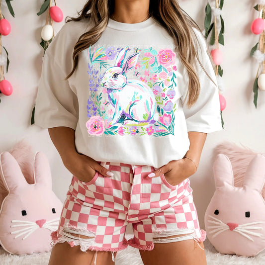 White Easter Bunny