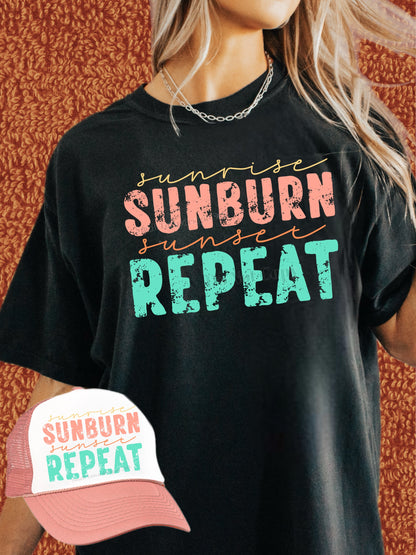 Sunrise Sunburn Sunset