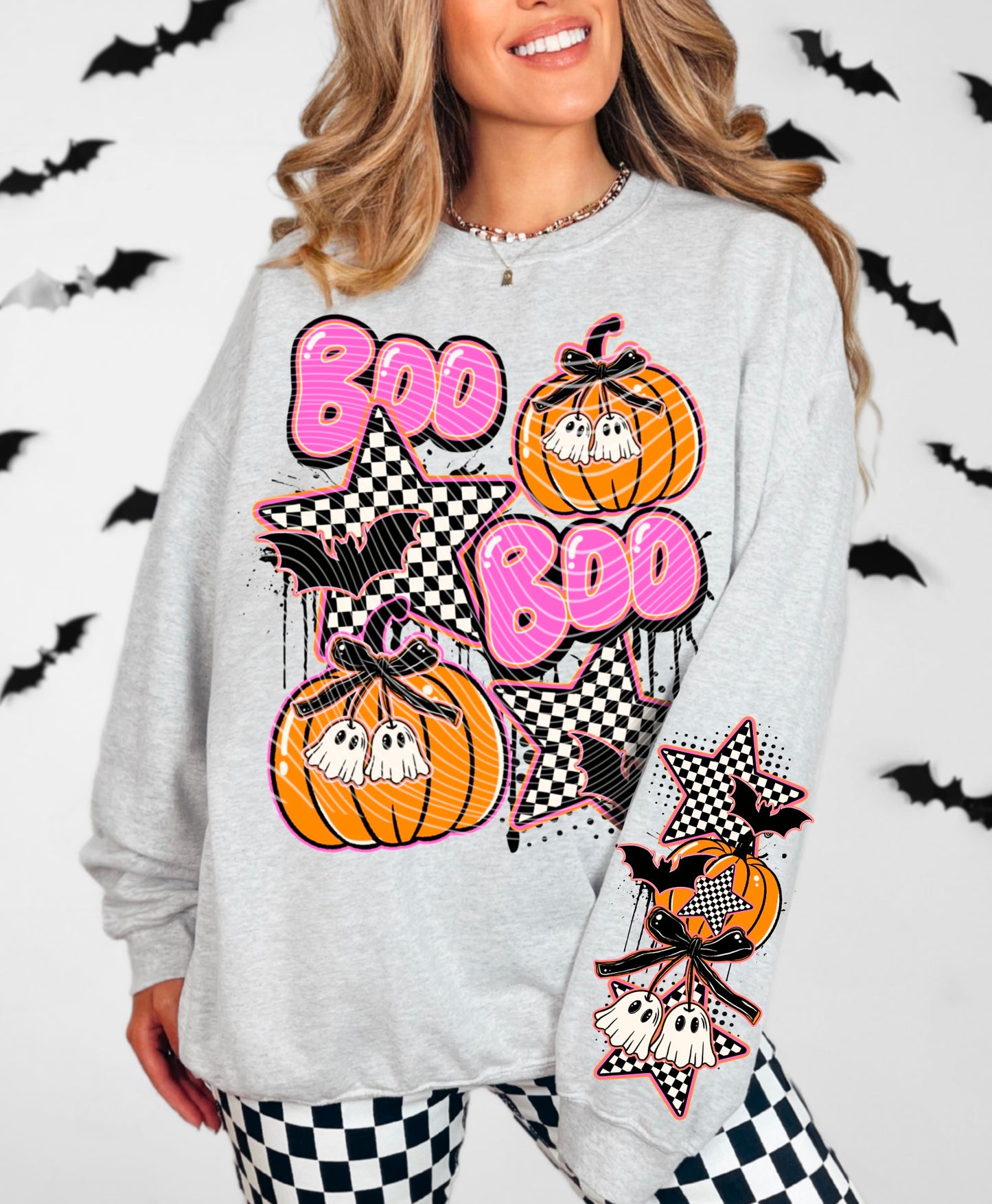 Boo Pumpkin & Ghosts