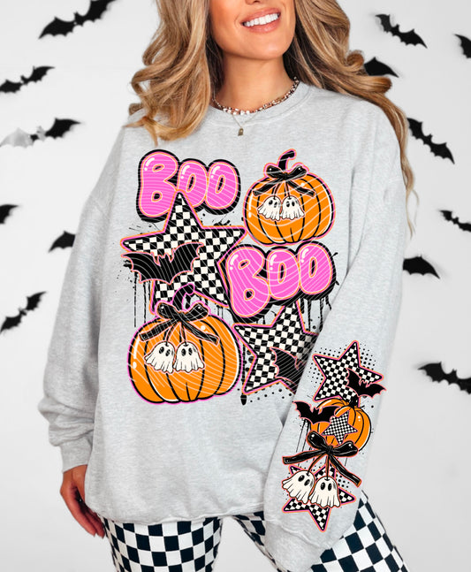 Boo Pumpkin & Ghosts