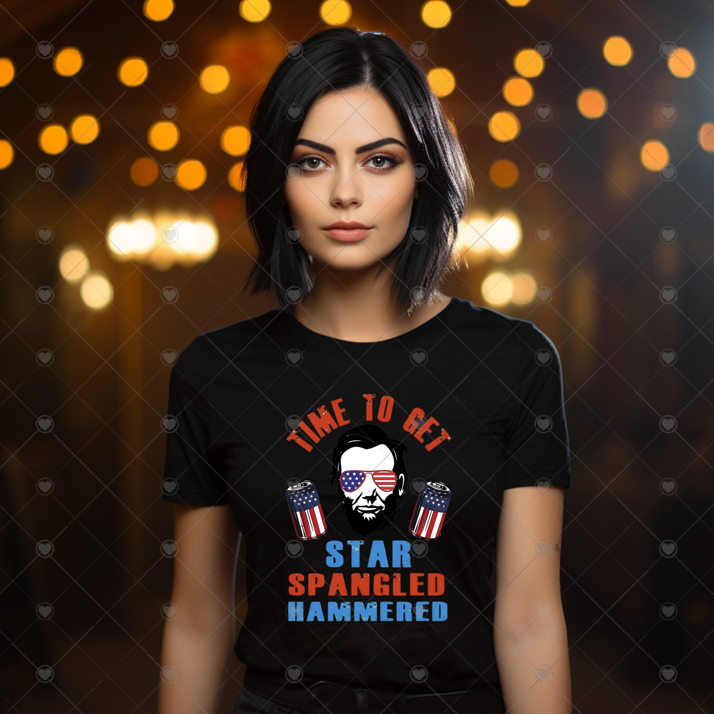 Star Spangled Hammered