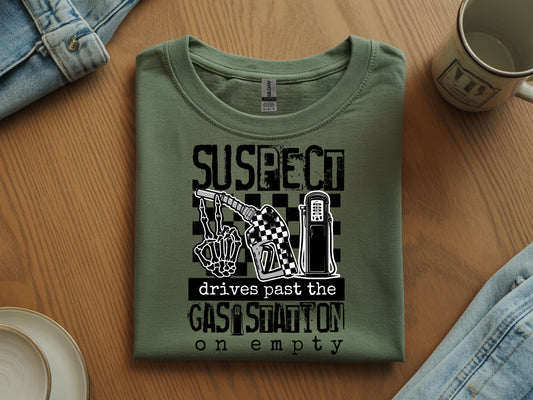 Suspect Drives Past The Station